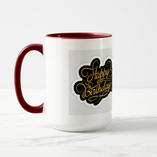 Caneca de Chá Elegante – Perfeita para Amantes de  (Esquerda)