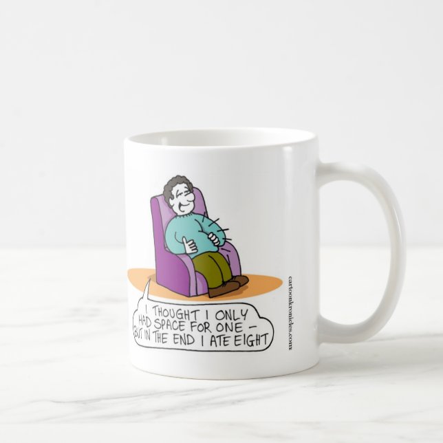 Caneca de Channukah - o milagre das filhóses (Direita)