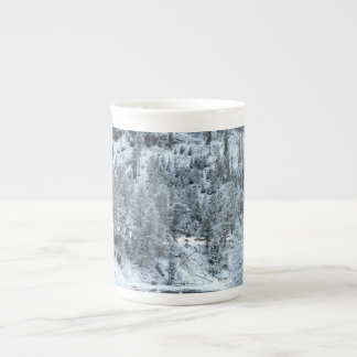 Caneca de China de osso - de "dia inverno em