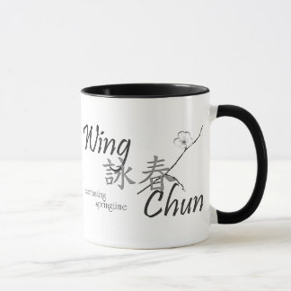 caneca de Chun da asa do 詠春