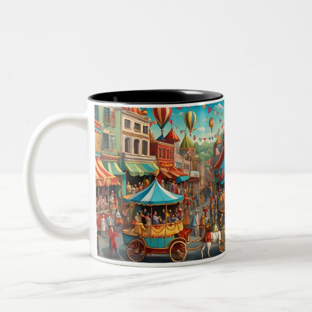 caneca de circo parade estilo 1930 (Esquerda)