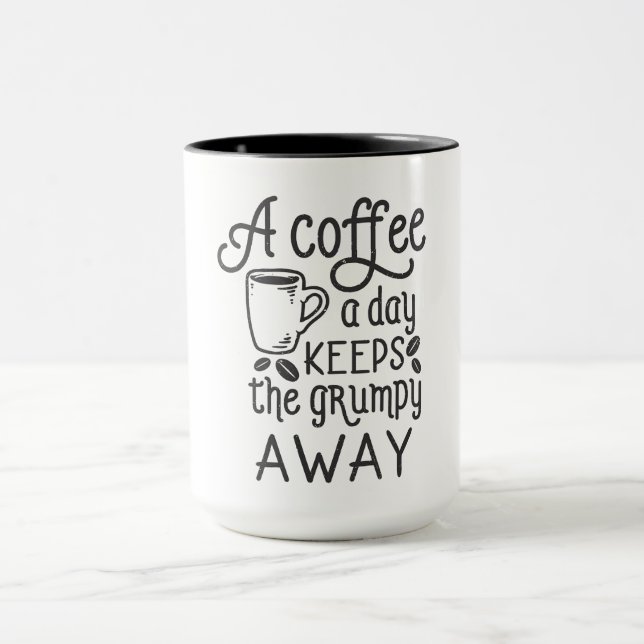 Caneca de Citação de Café (Centro)