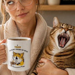 Caneca de Citação Divertida de Café para Amantes d