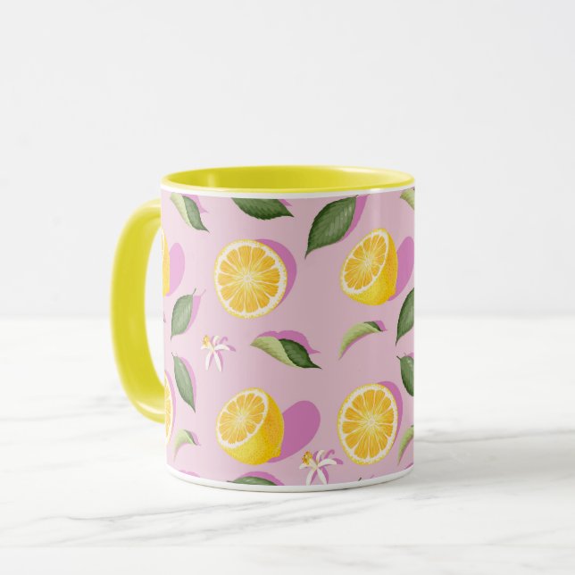 Caneca de citros (Frente Esquerda)