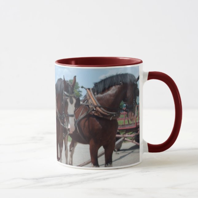 Caneca de Clydesdale (Direita)