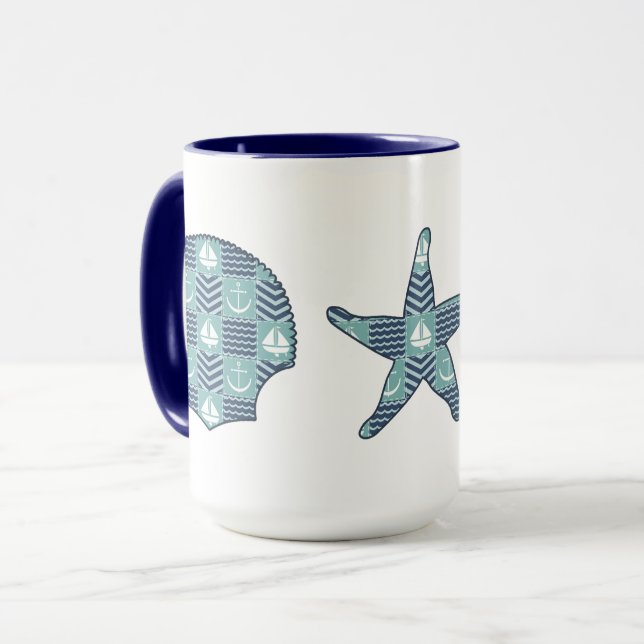 Caneca de Cobertor Náutico (Frente Esquerda)