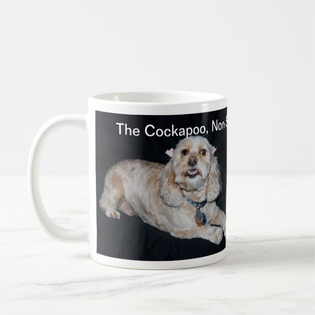 Caneca de Cockapoo (Esquerda)