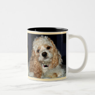 Caneca de cocker spaniel