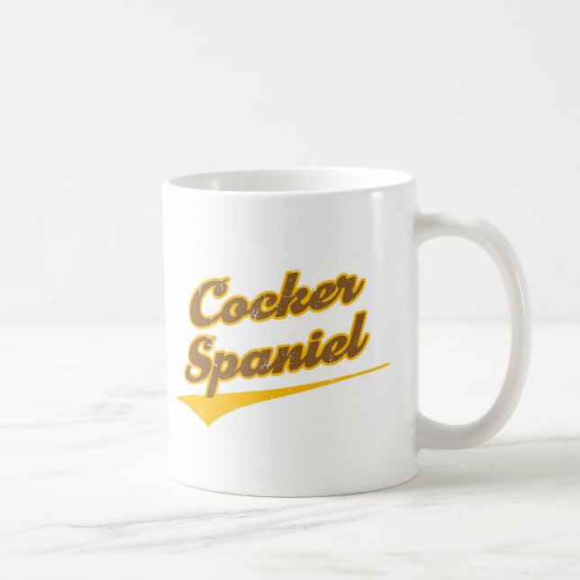 Caneca de cocker spaniel (Direita)