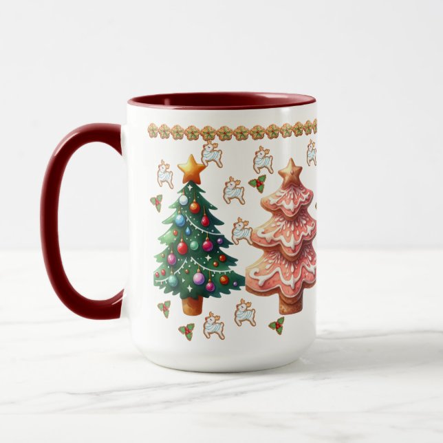 caneca de Cookies de Natal (Esquerda)