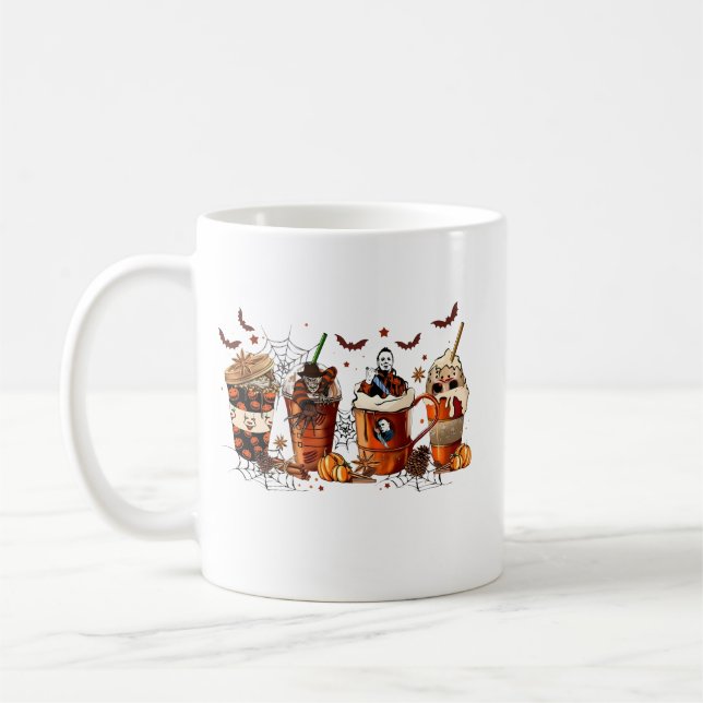 Caneca de Copos de Café de Halloween (Esquerda)