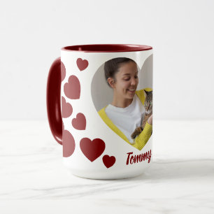 Caneca de Coração com Foto Personalizada: Um Prese