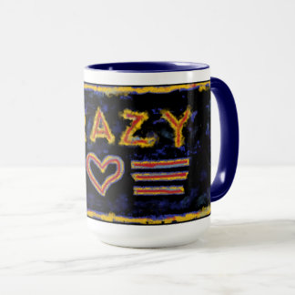 Caneca de Coração Louca