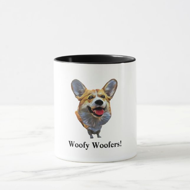 Caneca de Corgi, Galinha (Centro)