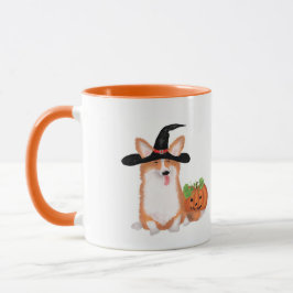 Caneca de Corgi Halloween