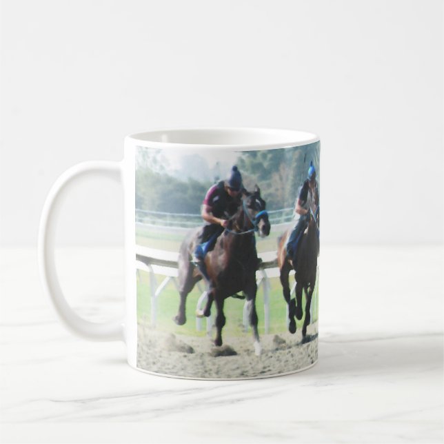Caneca de corridas de cavalos (Esquerda)