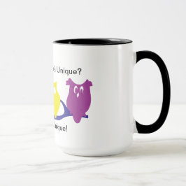 Caneca de coruja