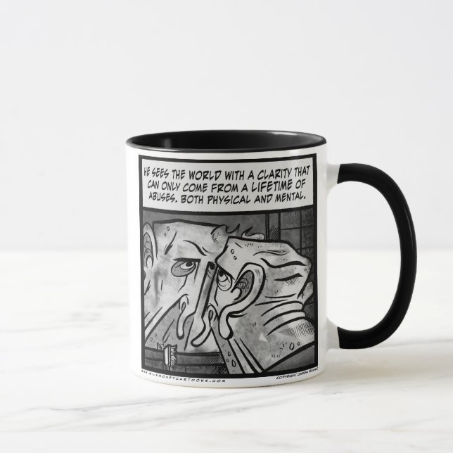 Caneca de couro de Douglas - personalizada (Direita)