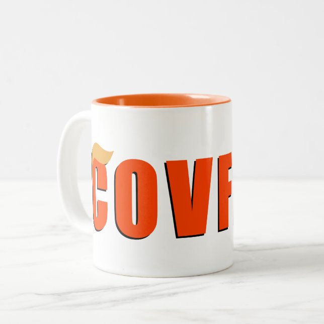 Caneca de Covfefe (Frente Esquerda)