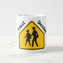 Caneca de Cruzamento Escolar
