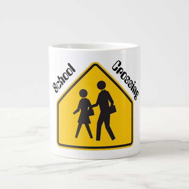 Caneca de Cruzamento Escolar (Frente)