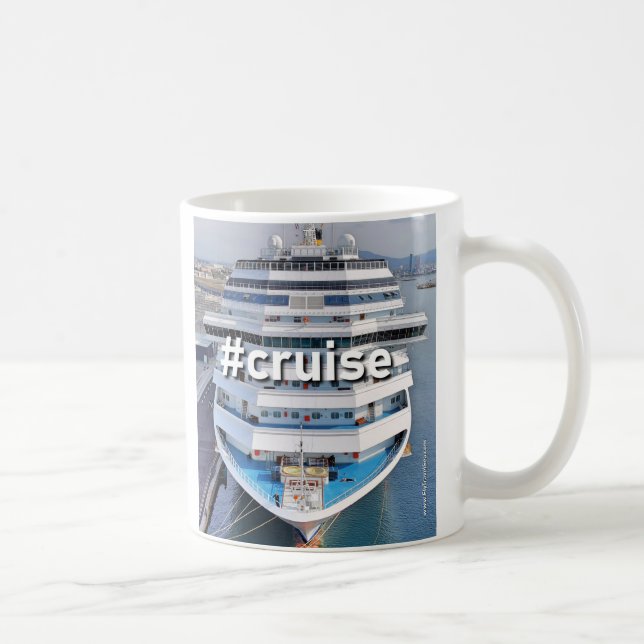 Caneca de cruzeiro - #cruzise ship (Direita)