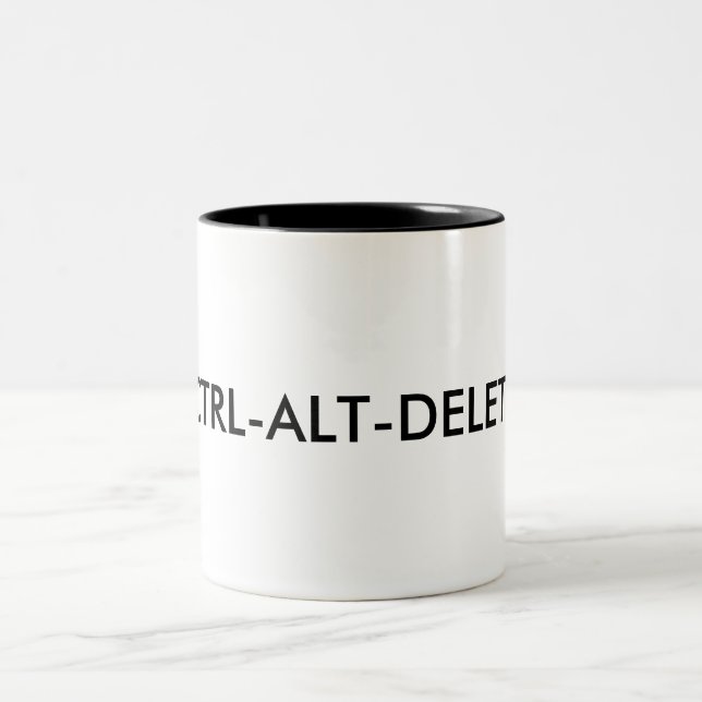 Caneca de CTRL-ALT-DELETE (Centro)