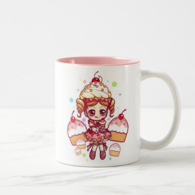 caneca de Cupcake-chan (Direita)