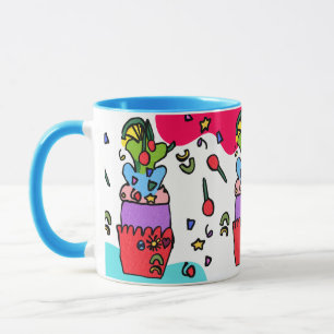 Caneca de Cupcake Sweets & Sprinkles
