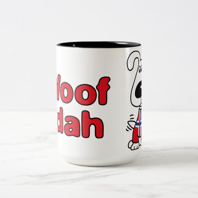 Caneca de Dah do Woof (Centro)