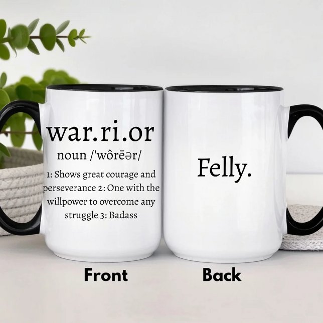 Caneca de Definição de Guerreiro (Criador carregado)