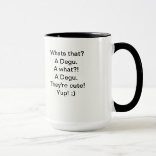 Caneca de Degu