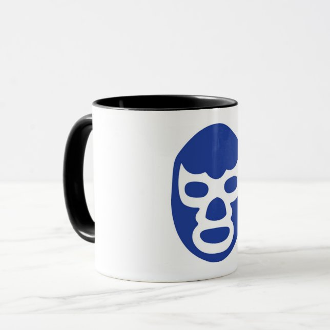 Caneca de demônio azul (Frente Esquerda)