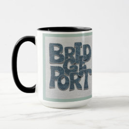 Caneca de Denim Bridgeport Connecticut