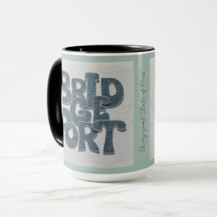 Caneca de Denim Bridgeport Connecticut