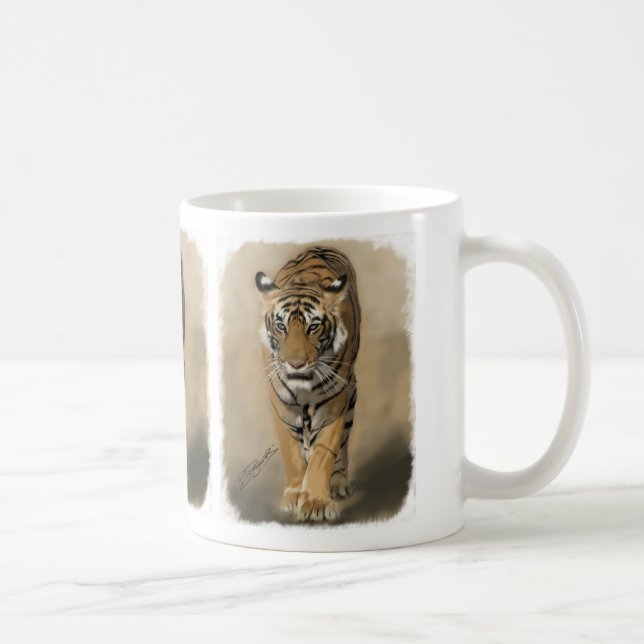 Caneca de desengaço do tigress (Direita)