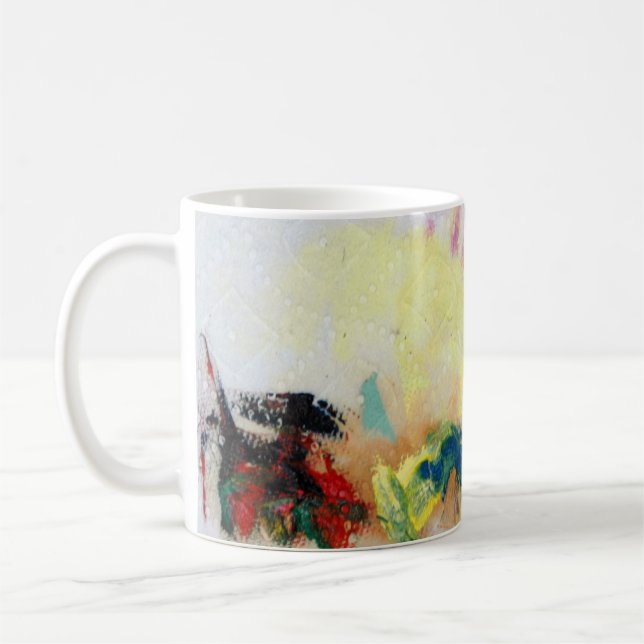 caneca de design abstrata (Esquerda)