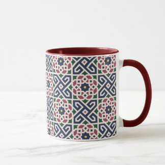 Caneca de design de cerâmica marroquina