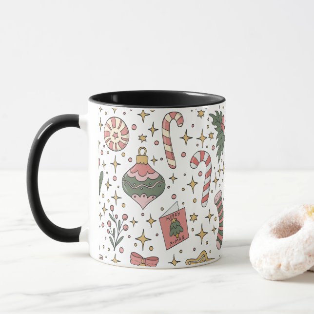 Caneca de Design Estético Moderno  (Com Donut)