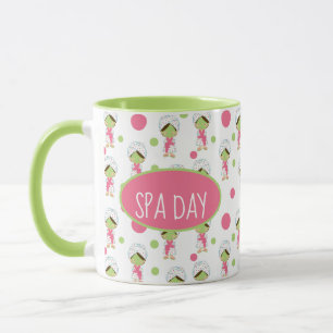 Caneca de Dia de Spa
