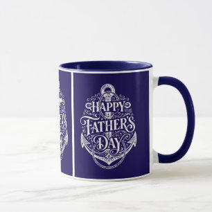 Caneca de Dia dos Pais Náutico Presente
