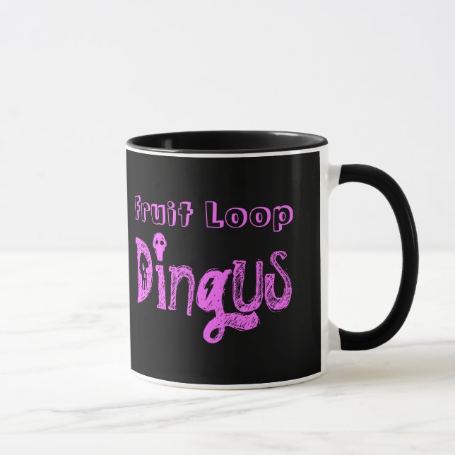 Caneca de Dingus do laço da fruta (Direita)