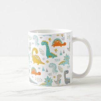 Caneca de dinossauro para crianças