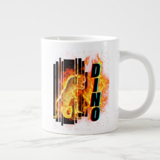 caneca de dinossauro, xícara de café gigante, pré-