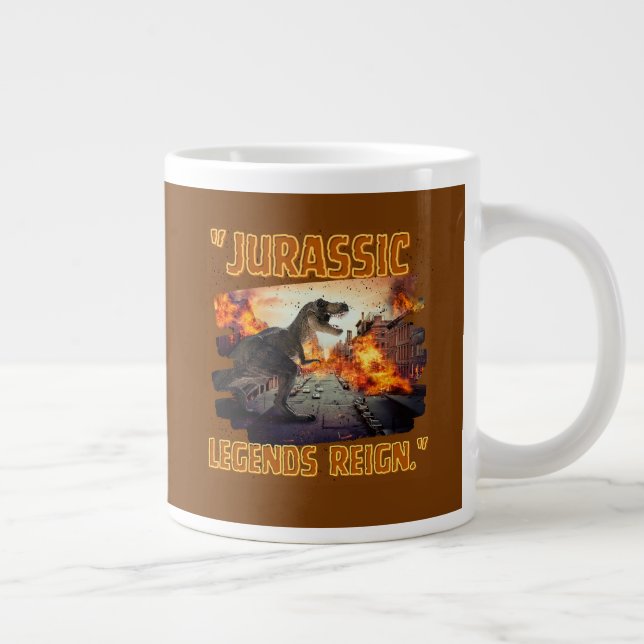 caneca de dinossauro, xícara de café gigante, pré- (Direita)
