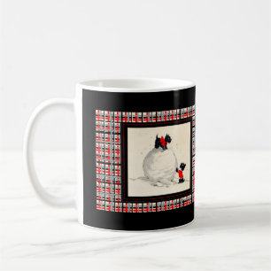 Caneca de diversão escocesa Terrier Snowball Winte