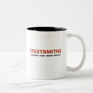 Caneca de dois tons - logotipo [TEXTSMITH]