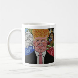 Caneca de Donald Trump "Trumpy": POTUS 45