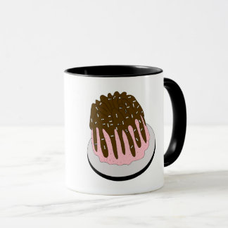 Caneca de Donut com Gotejamento de Chocolate