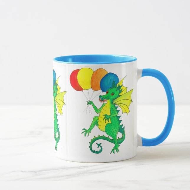 Caneca de Dragão Verde (Direita)